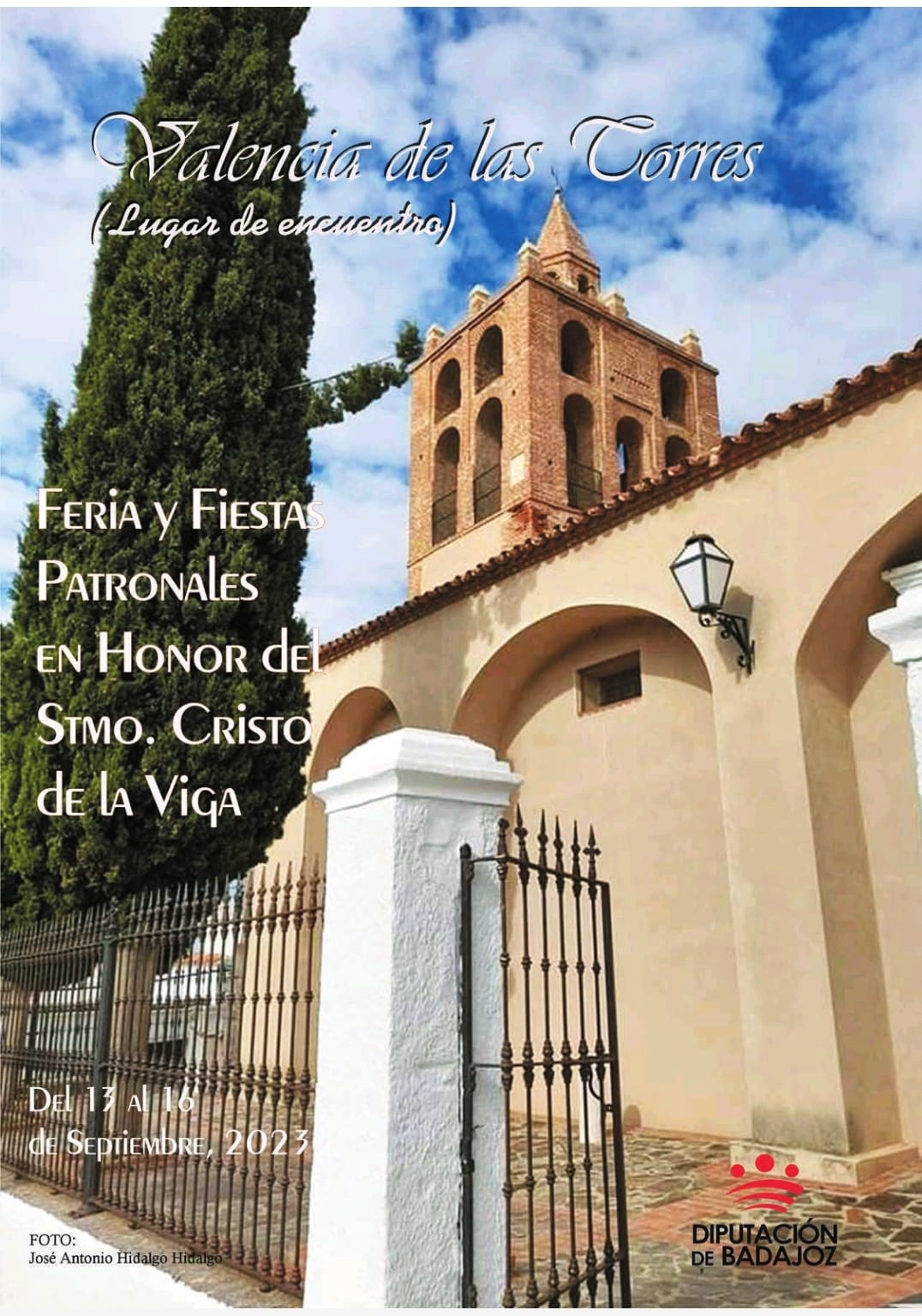 Fiestas patronales en honor al Señor de la Viga 2023 Valencia de las Torres